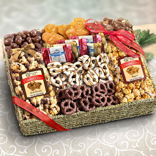 Chocolate, Caramel and Crunch Grand Gift Basket