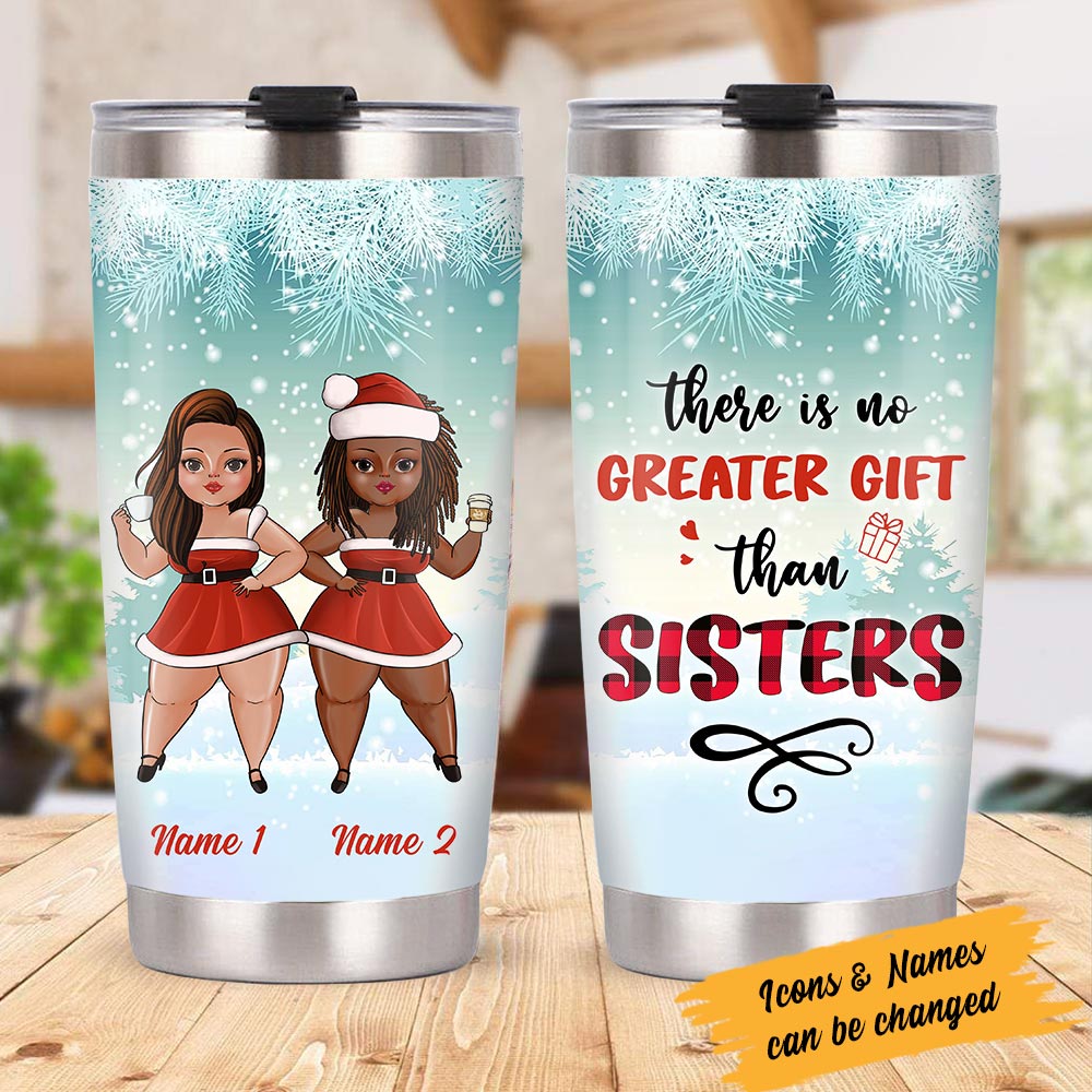 Sister Tumbler-Sisters Gift from Sister,Pink Cute