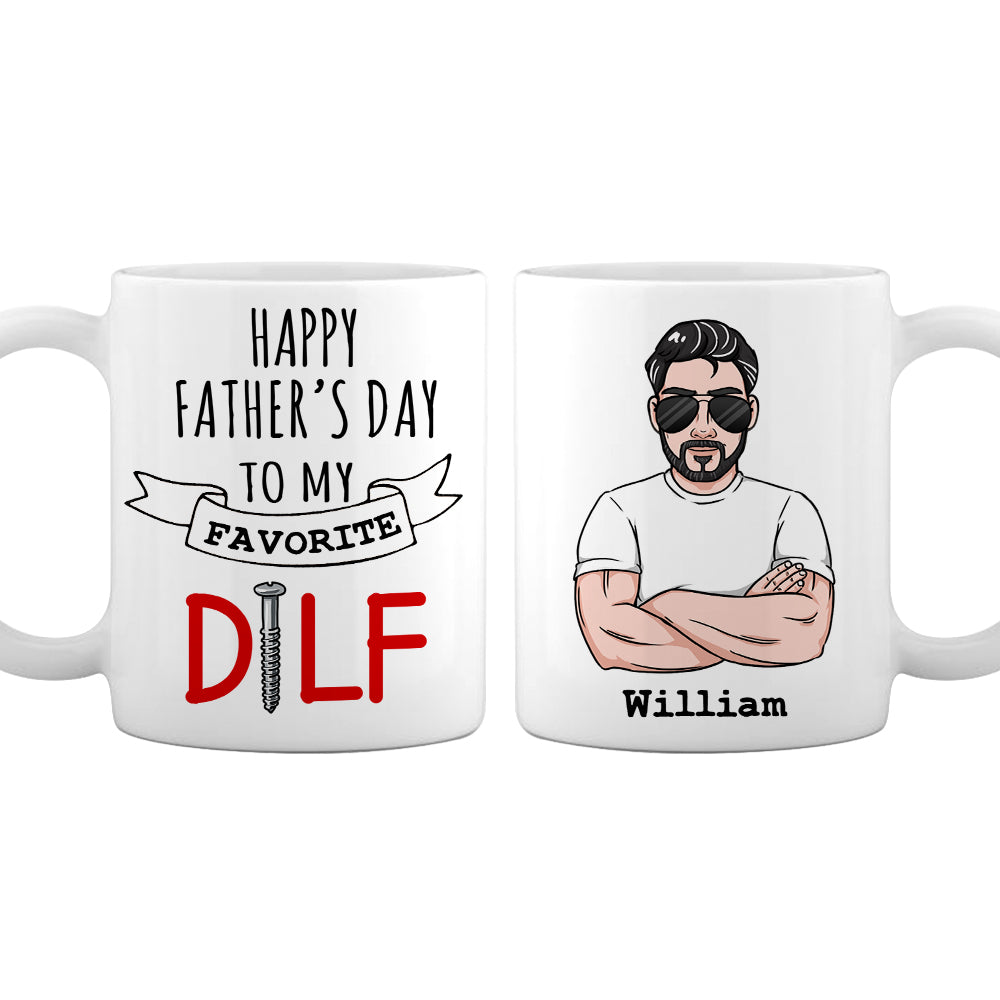 Personalized Gift For Dadasaurus Mug 25343 - Famvibe