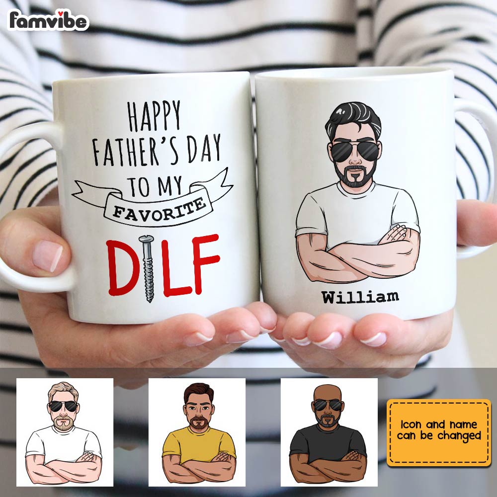 Personalized Gift For Dadasaurus Mug 25343 - Famvibe