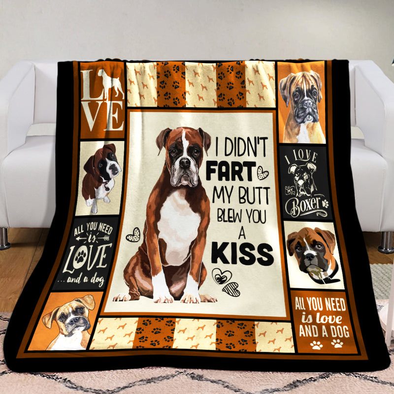 dog fleece blanket