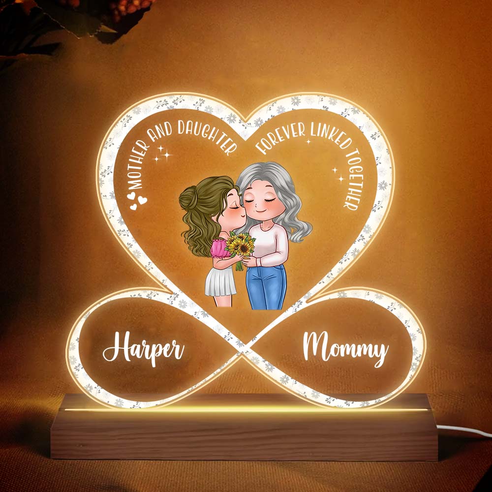 Personalized Gift For Dad You Are The World Plaque LED Lamp Night Ligh -  Famvibe