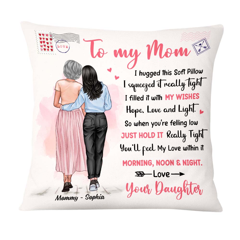Personalized Gift Pillow Cases Couples Personalized Pillows Set With Gift  Wedding Bridal Shower Valentines Day Gifts