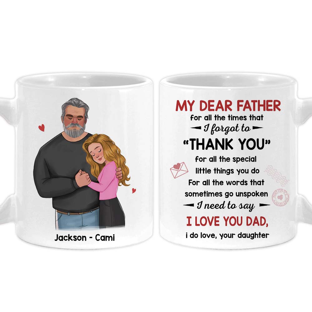 Personalized Gift Dadasaurus Colorful Mug 25419 - Famvibe