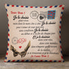 Personalized French Coupler I Choose You Couple Pillow AP136 65O34 (Insert Included) 3