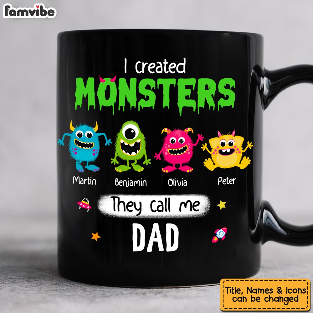 Personalized Gift For Dadasaurus Mug 25343 - Famvibe