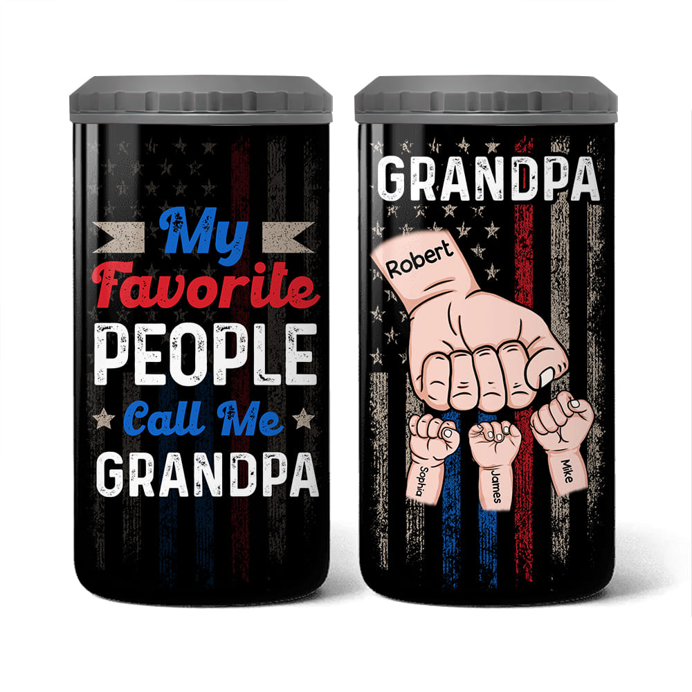 My Favorite People Call Me Daddy Custom Engraved YETI Tumbler