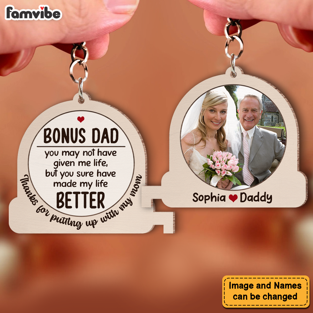 Dropship Father's Day Gifts Dad Keychain From Son Daughter Children Dad  Gifts Keychain For Stepdad Christmas Birthday Gifts For Men to Sell Online  at a Lower Price