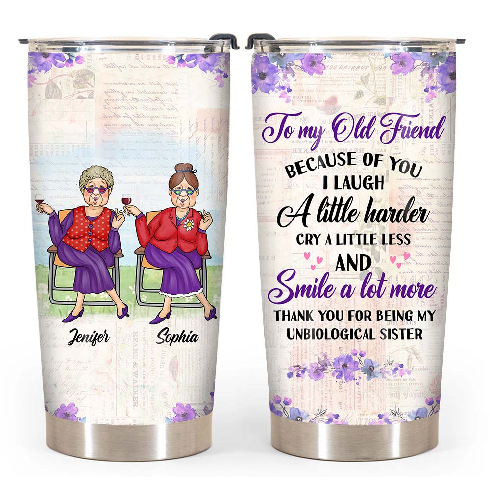 Best Friends Fight For You Tumbler Personalized, Christmas Gifts