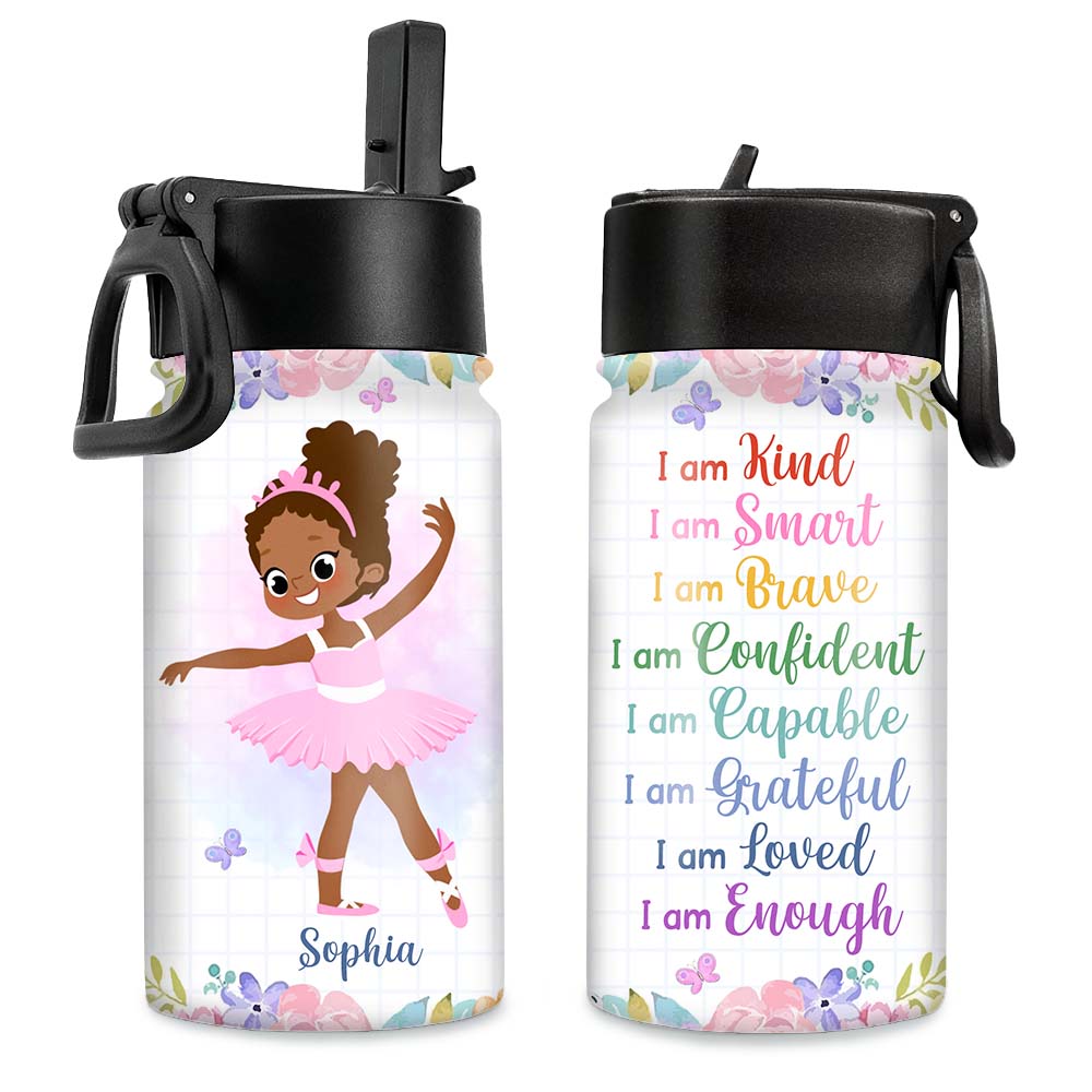 Ballet Alphabet Water Bottle