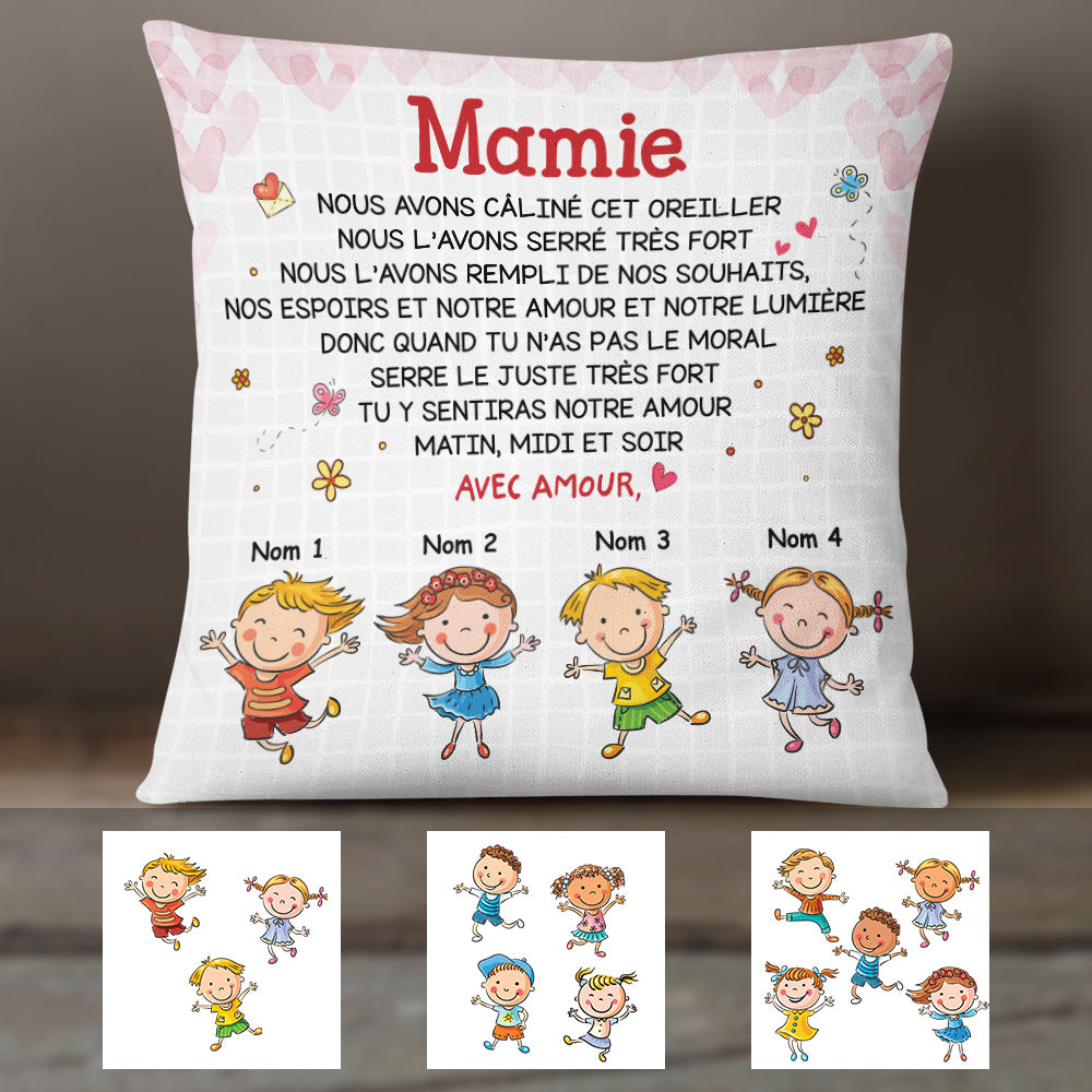 Personalized Mamie Maman Grandma Mom French Pillow Ap284 73o36 Famvibe Store