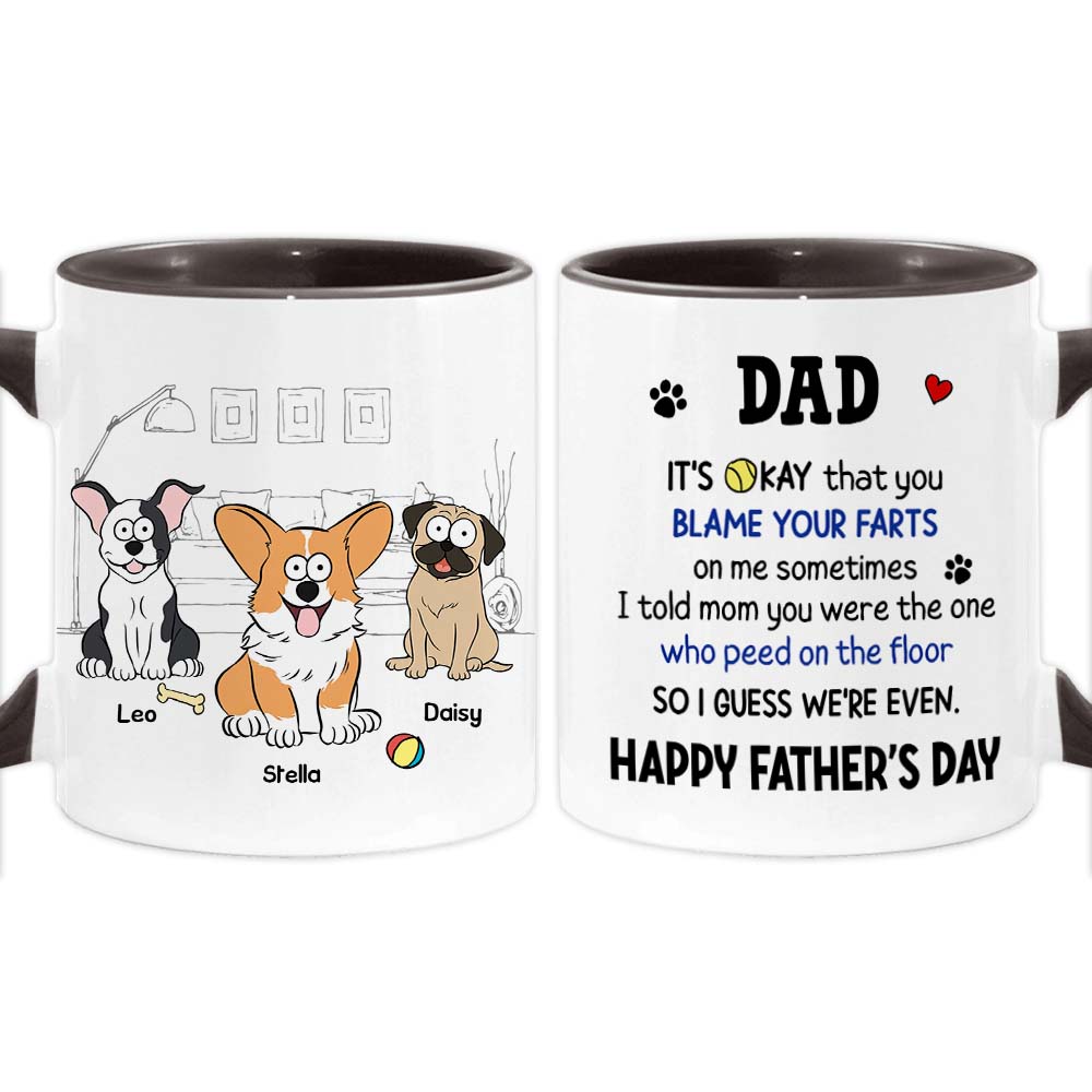 Custom Dog Father Shirt, Custom dad shirts, Funny Dad Shirts, Fathers Day  Gift, Dog Dad Gift