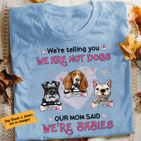 Happy Mother's Day, Best Dog Mom, I Woof You, Custom Shirt For Dog Lovers,  Personalized Gifts, PersonalFury