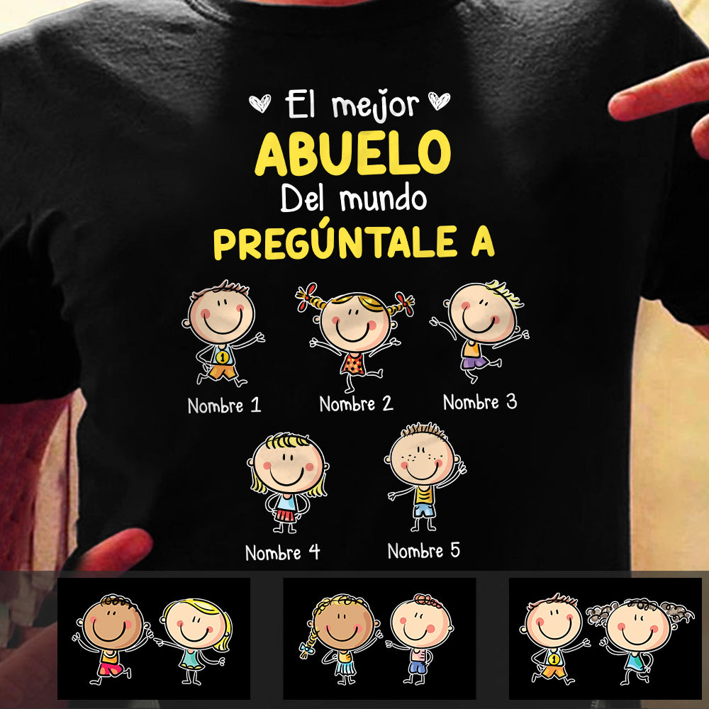  Preguntale A Tu Papa Funny Latino t-shirt : Clothing, Shoes &  Jewelry