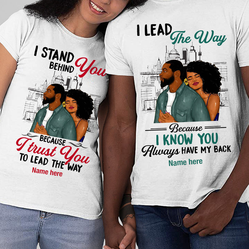 Personalized Lead The Way Couple T Shirt - The Perfect Gift for Couples ...