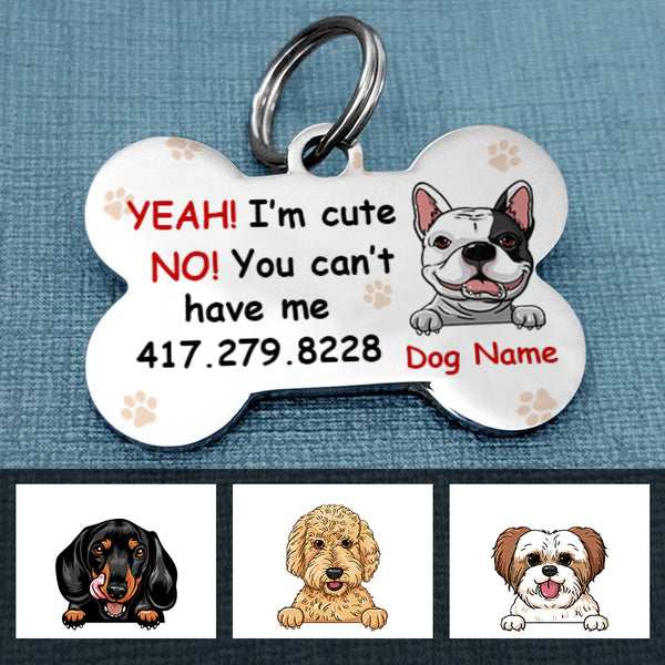 cute pet tags