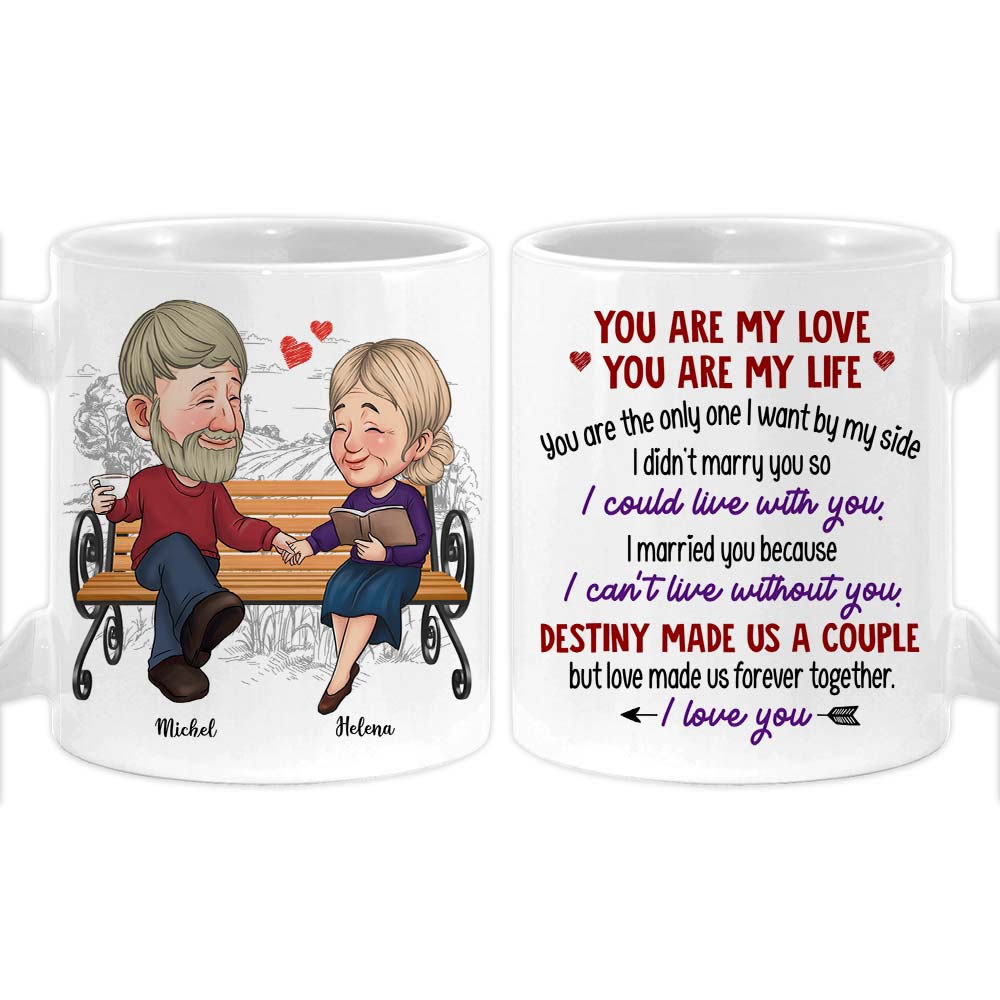 Personalized Couple Gift: Me Gustas Porque Te Uniste A Mi Rareza Mug -  Famvibe