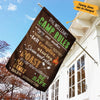 Personalized Camping Rules  Garden Flag JN271 95O34 thumb 2