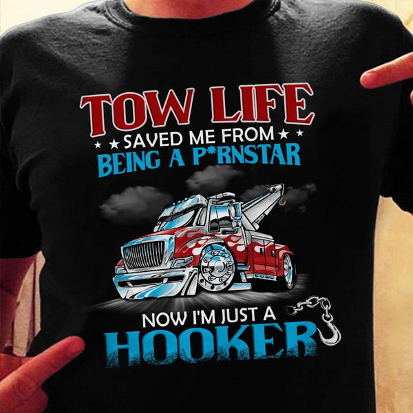 tow life shirts