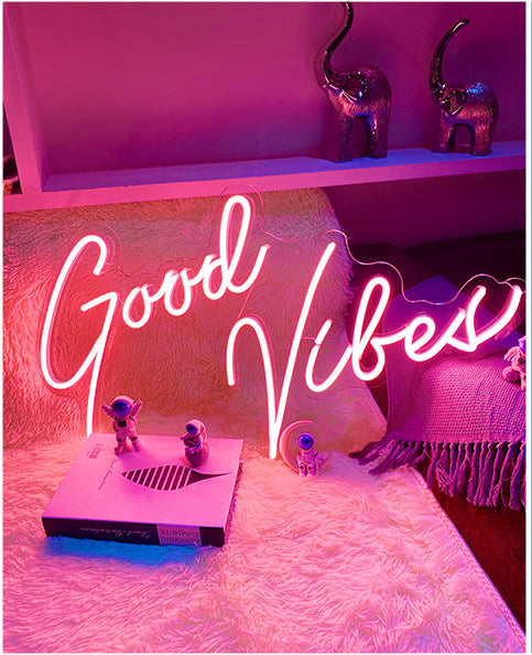 good vibes neon light-NeonpParty