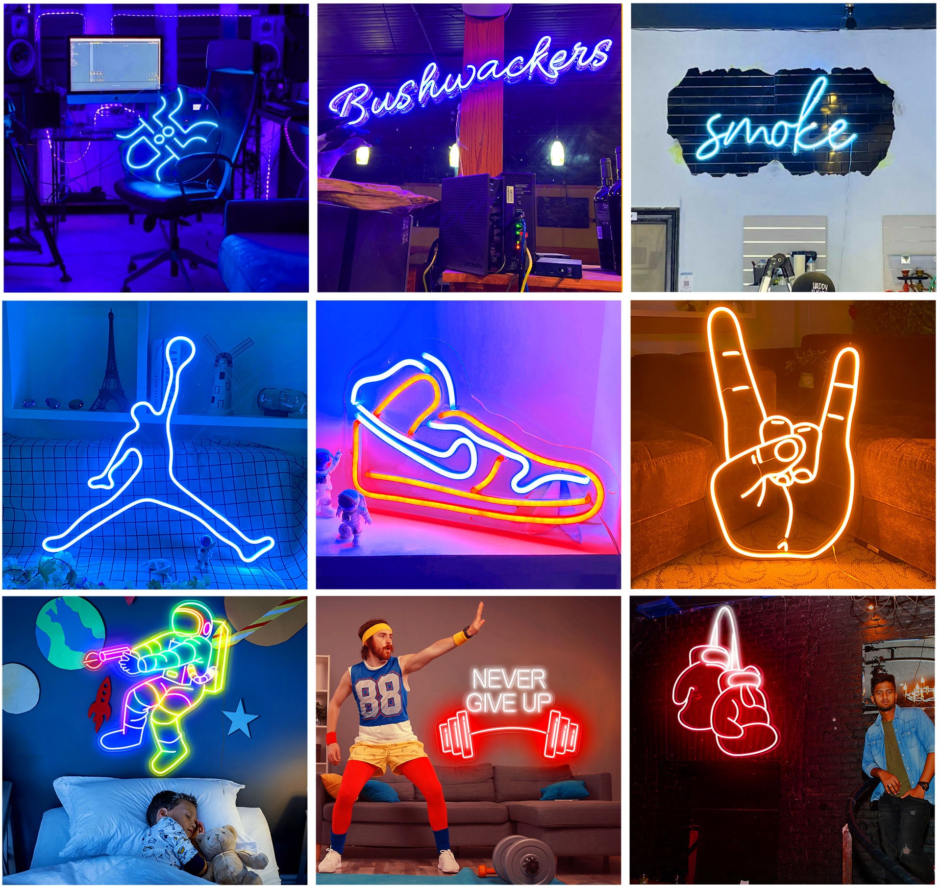 cool led neon sign