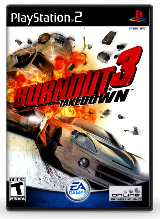 how to play two players on burnout 3 takedown ps2