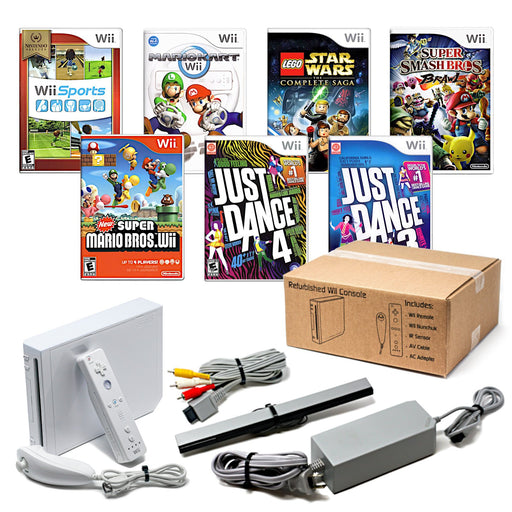 Wiii White Console with Wii Sports 