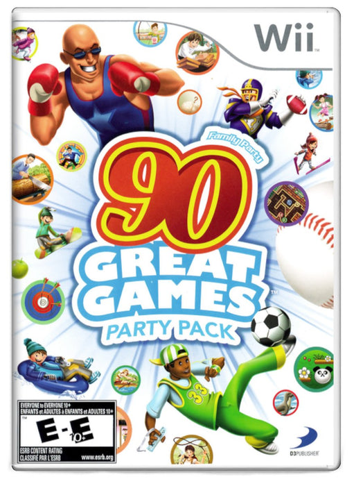 90 Great Games Party Packs - Nintendo Wii (Refurbished)