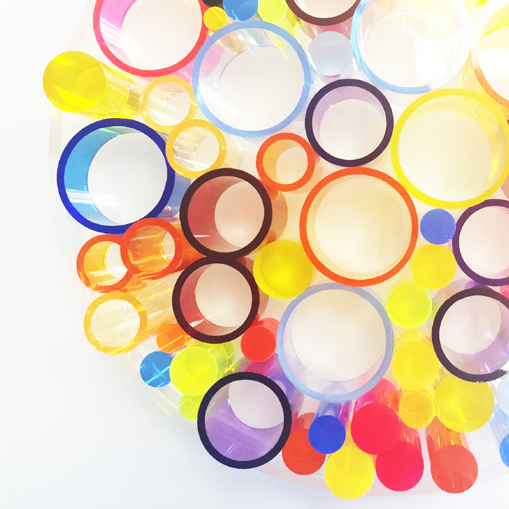 Acrylic rod tube tinted colours | Plastock