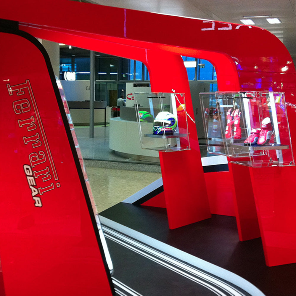 Ferrari acrylic display case | Fabrication | Plastock