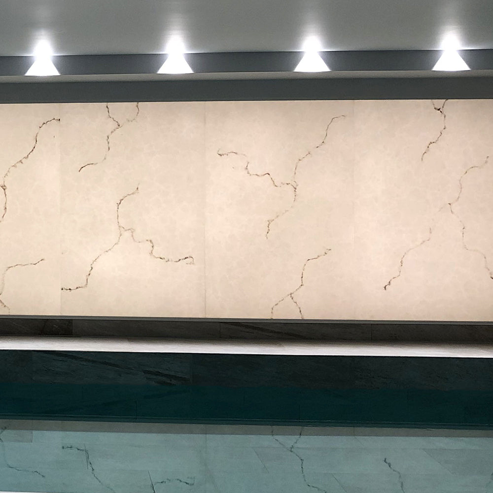Infinity pool | Faux translucent stone | Plastock