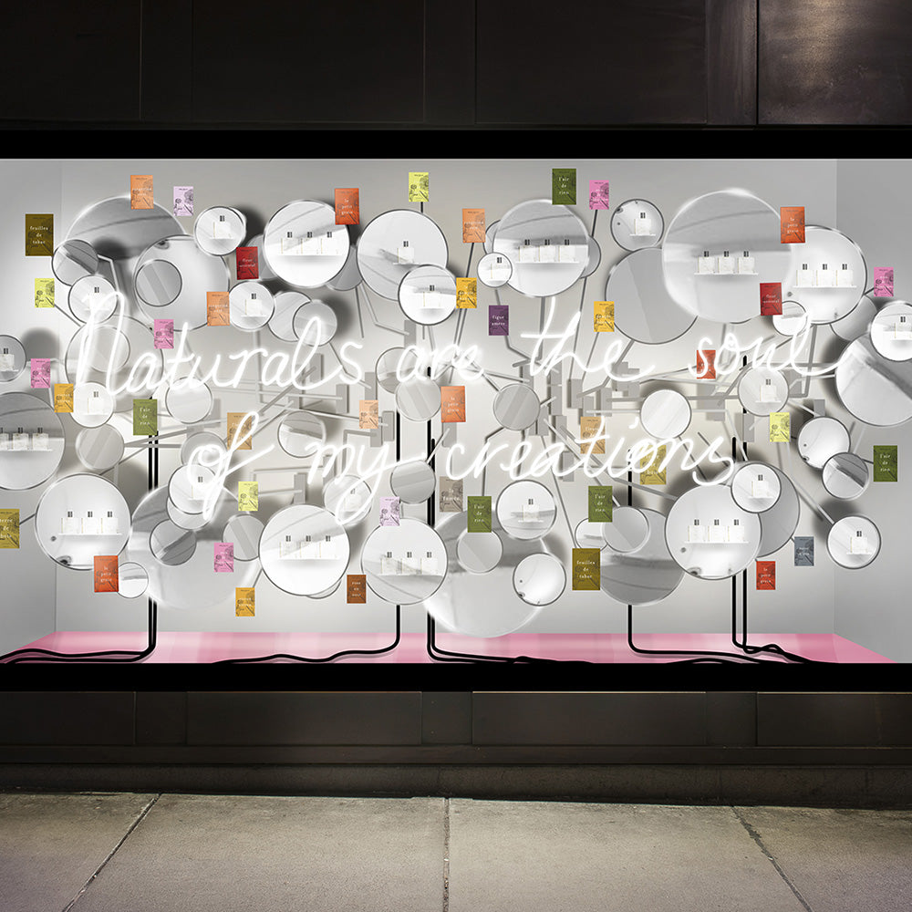 Selfridges & Co mirror window display | Plastock