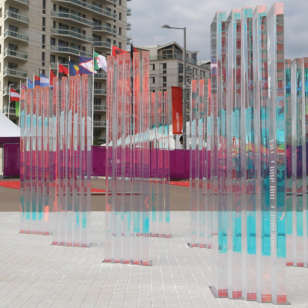 Acrylic Truce Wall London 2012 Olympic Games Village | Plastock