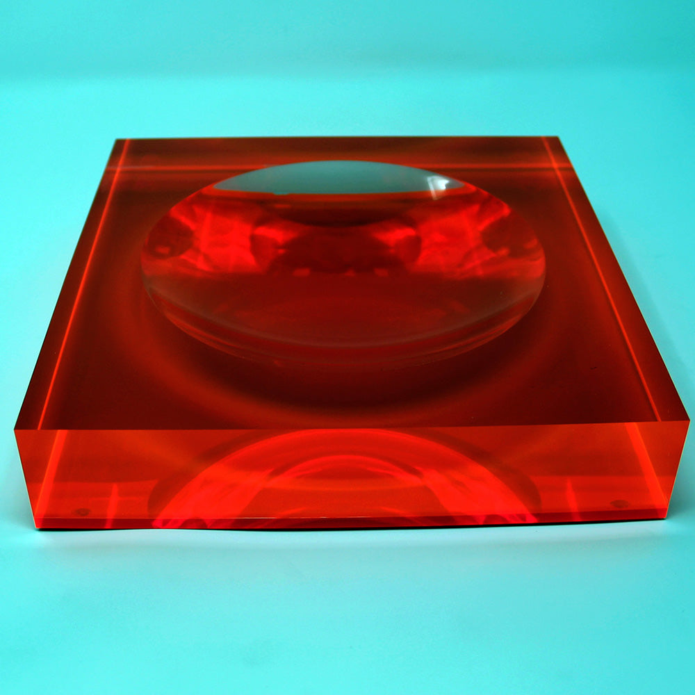 Vinyl red bowl | Plastock