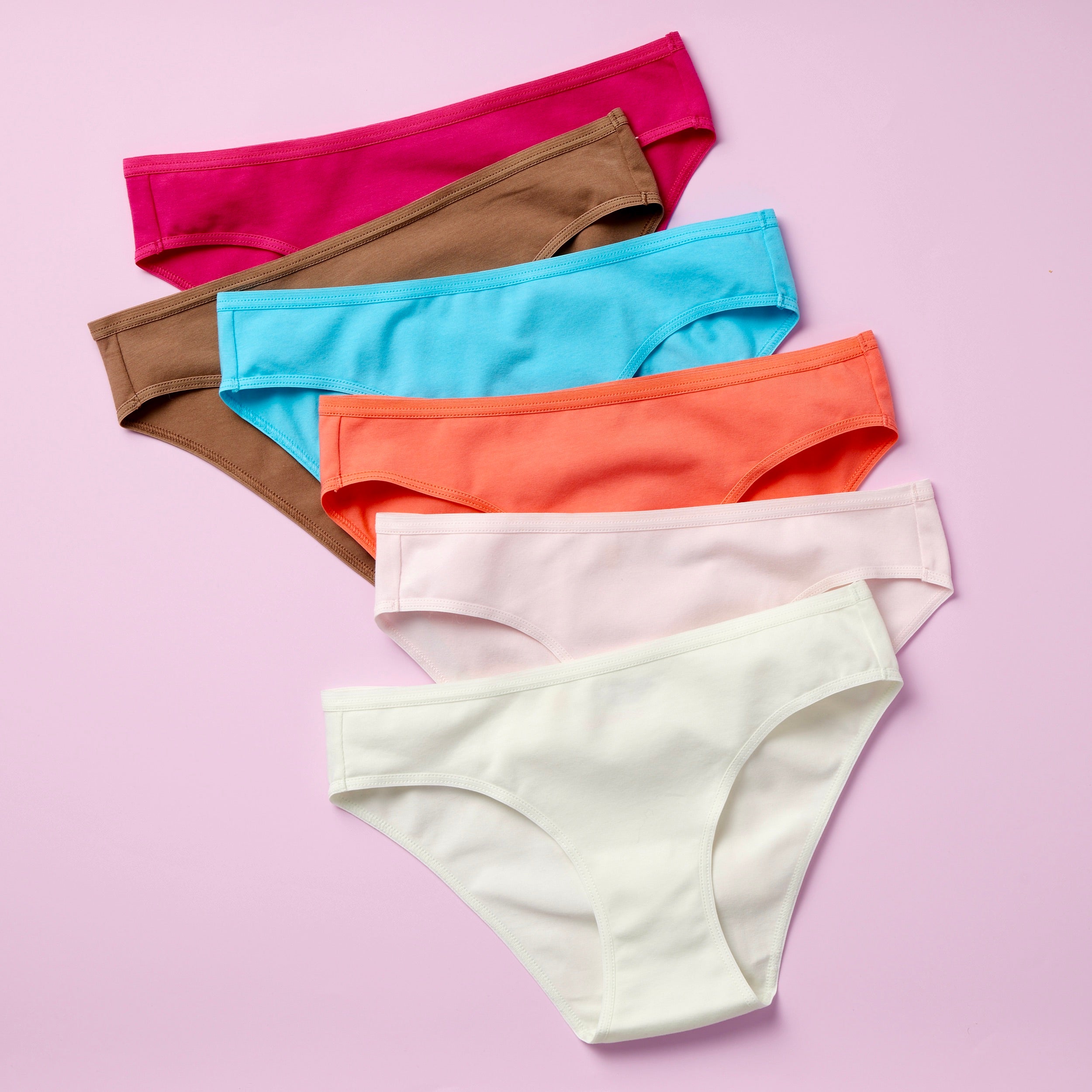 Simple Pima Cotton Underwear Bundle of Six