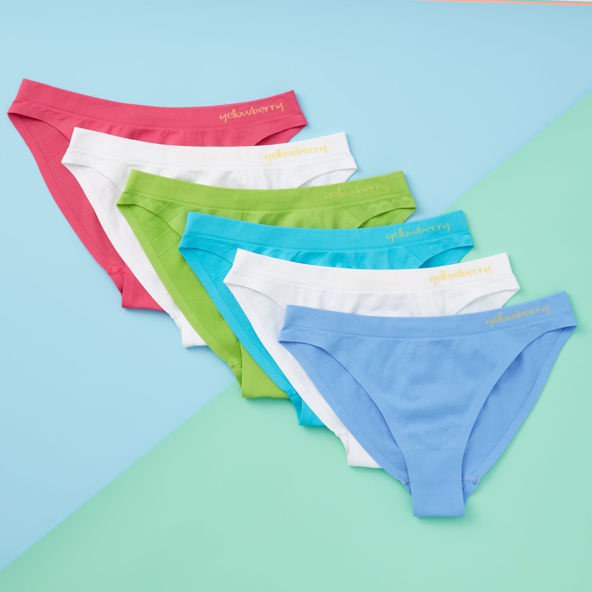 Scout Seamless Underwear Bundle of Six, Yellowberry