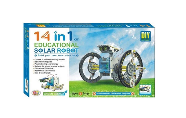 14 in 1 solar robot