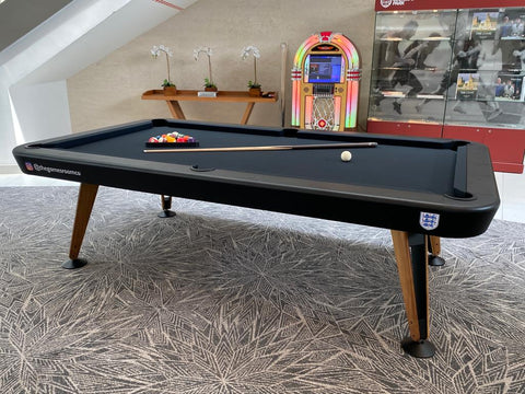 Bespoke pool table and jukebox for the England Football Team