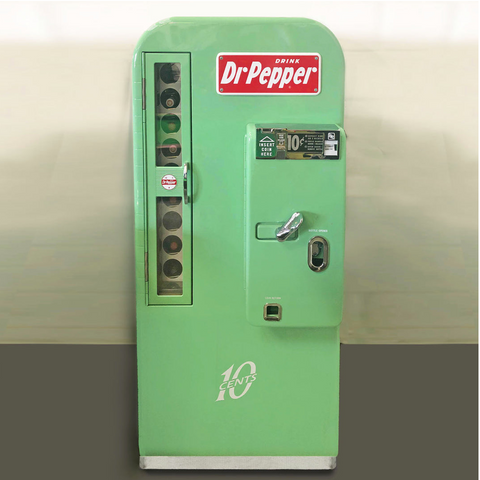 1957 Vendo 81 Dr Pepper Vending Machine