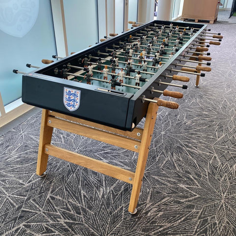 Bespoke England Team 8 Player RS Foosball Table from The Games Room Company