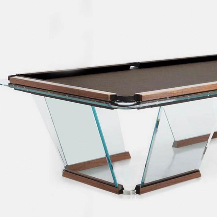Teckell T1 Glass Pool Table | The Games Room Company