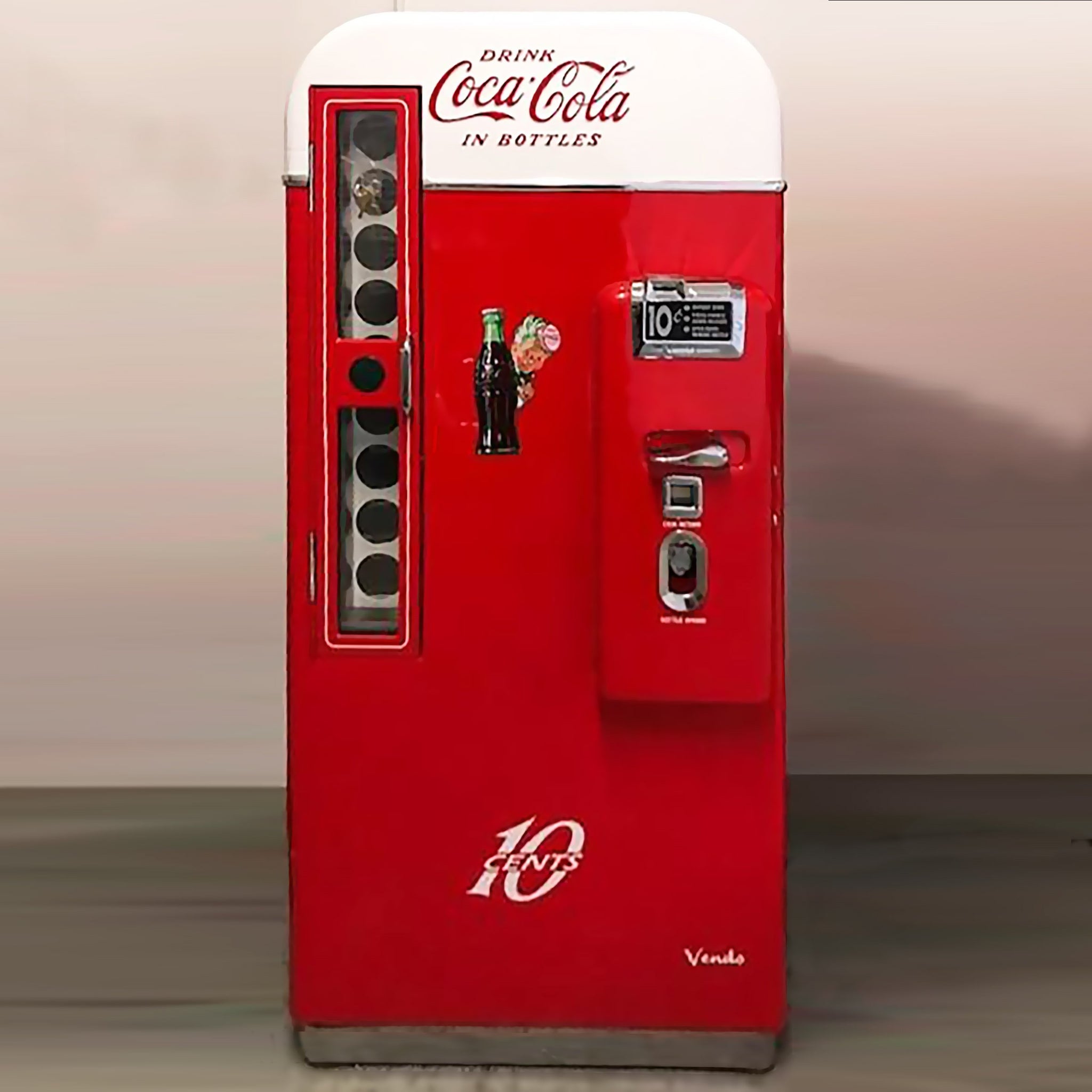 Vendo H81-D Coca-Cola Machine – The Games Room Company