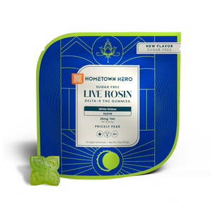 10 packages of Hometown Hero Live Rosin Gummies Delta 9 THC - Danu Wellness