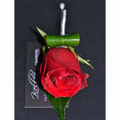 Stakes Day red rose buttonhole