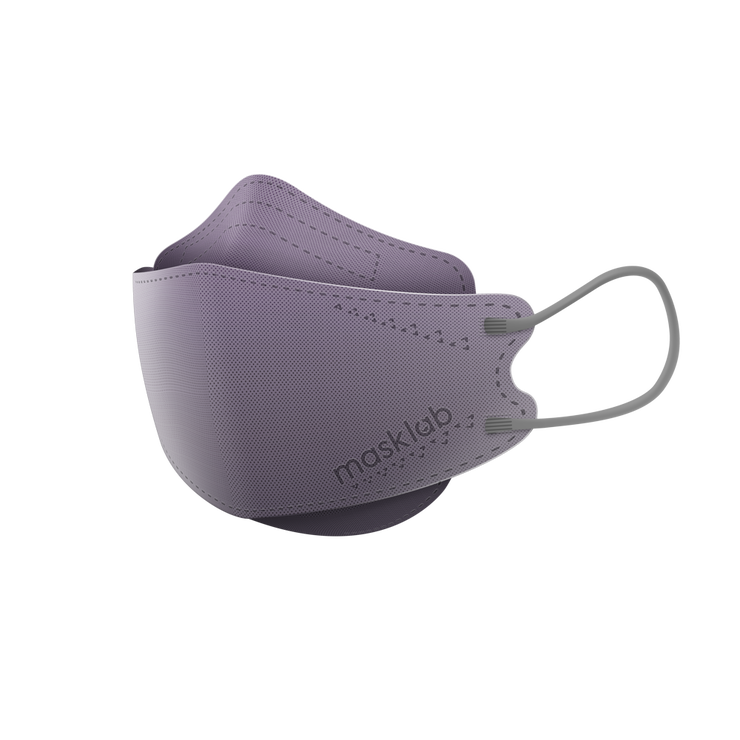Lavender Mimosa Fall Ombré Adult Korean-style Respirator 2.0 (10-pack)