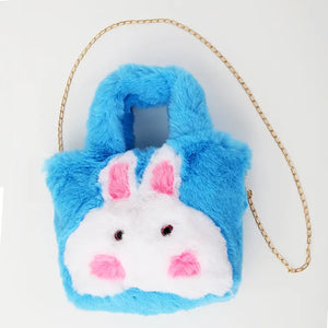 FURRY BUNNY PURSE - breathe at home 