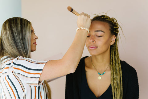 Stylist Applying Makeup | LashLift Store