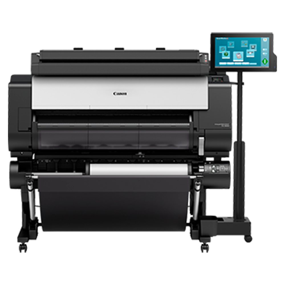 Canon Imageprograf Tm 5300 Mfp T36 Large Format Printer With Stand And