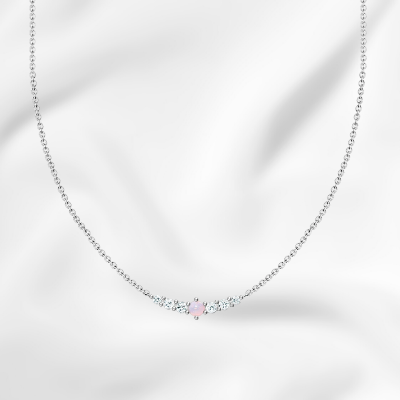 delicate pink opal necklace for sale true bijoux ottawa