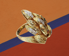 yellow gold statement ring for sale ottawa